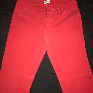 Red Capris